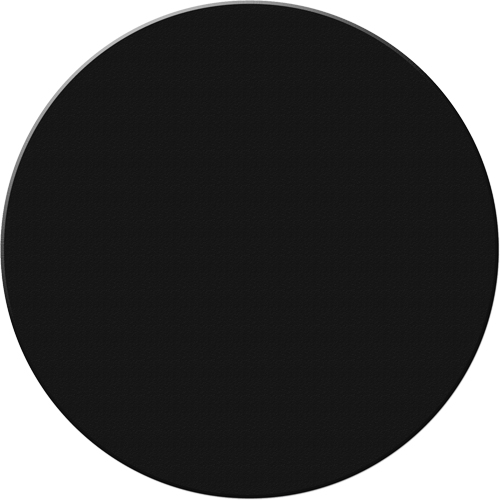 Incom Top Tape & Label ASM190K Armor Stripe Lean/5S Markers, Circle, 6" L x 6" W, Black, Plastic