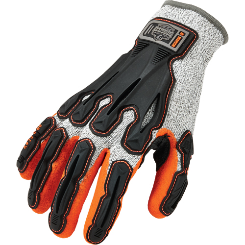 Ergodyne 17095 Gants ProFlex 922CR &agrave; r&eacute;duction d'impact dorsal, T-Grand, Paume en Synth&eacute;tique, Poignet Poignet en tricot