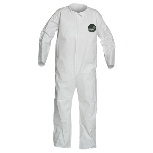 Dupont Personal Protection NB120S-4X Combinaisons ProShield 50, 4T-Grand, Blanc, Micropore