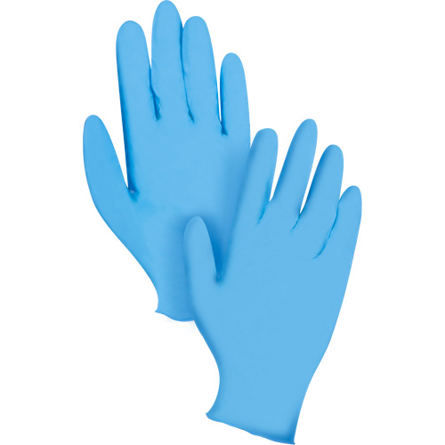 Superior Glove Works Ltd. RD8NPF-XL Gants jetables KeepKleen, T-Grand, Nitrile, 8 mils, Sans poudre, Bleu