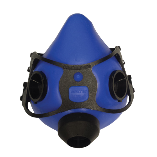 Dentec 15R100L00 Demi-masque respirateur de s&eacute;rie 100 Comfort Air, Silicone, Grand