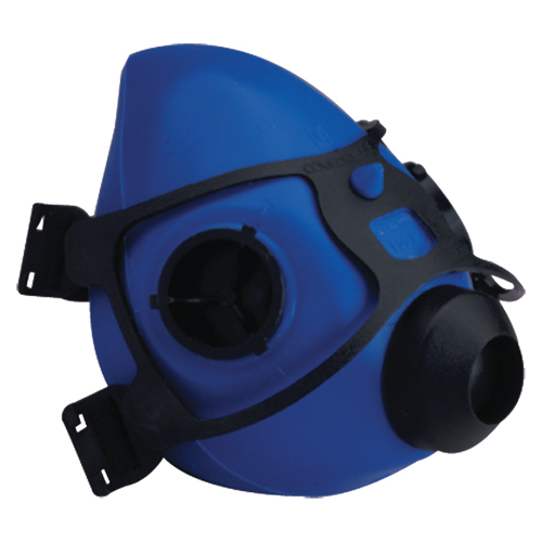 Dentec 15R100L00 Demi-masque respirateur de s&eacute;rie 100 Comfort Air, Silicone, Grand