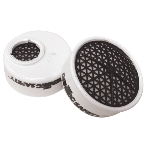 Dentec 15F158T21 Cartouche pour respirateur, Cartouche gaz/vapeur, Gaz acide/Gaz de chlore