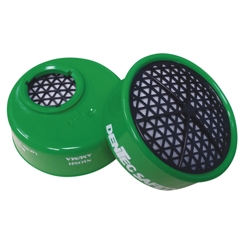 Dentec 15F158T22 Cartouche pour respirateur, Cartouche gaz/vapeur, Ammoniac/M&eacute;thylamine