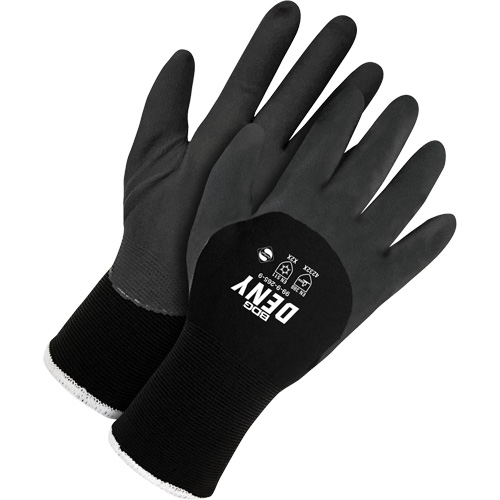 Bob Dale Gloves 99-9-265-9 Gants synth&eacute;tiques, 9/Grand, R&ecirc;vetement Mousse de nitrile, Calibre 15, Enveloppe en Nylon/Acrylique