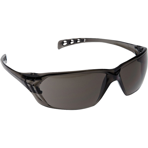 PIP Global Safety EP550-S Lunettes de s&eacute;curit&eacute; Solus Dynamic, Lentille Fum&eacute;e, Anti-&eacute;gratignures/Antistatique, ANSI Z87+/R&eacute;pond ou surpasse la norme CSA Z94.3