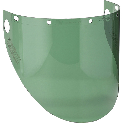 PIP Global Safety EP919PFG/40 Visi&egrave;re pr&eacute;form&eacute;e Dynamic, Polycarbonate, Teinte Vert
