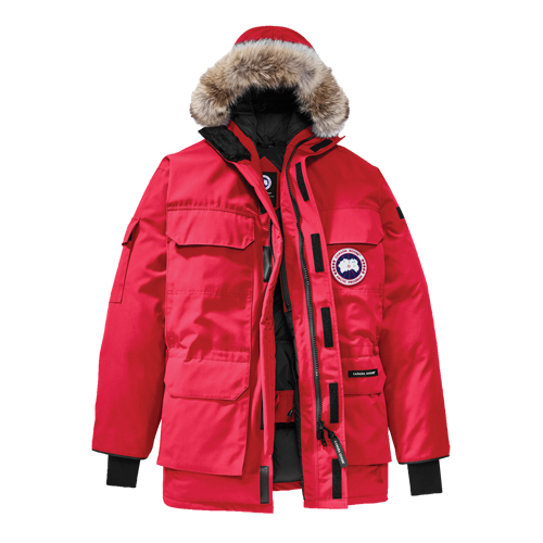 Parka canada goose rouge hotsell