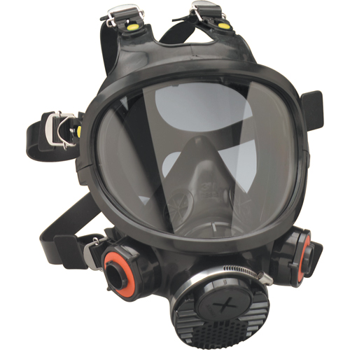 3M 7800S-L 7800S Series Full Facepiece Respirator, Silicone, Large