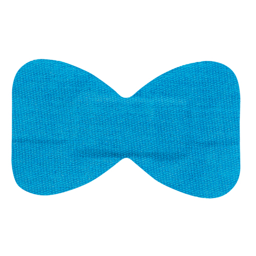 PIP Global Safety FAFSD00650 Dynamic Adhesive Bandages, Fingertip, 3", Fabric Metal Detectable, Sterile