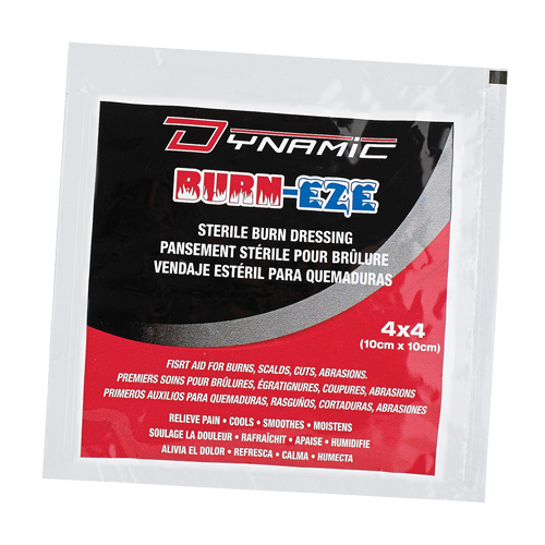 PIP Global Safety FABF4X4 Dynamic Burn-Eze-Burn Dressing, 4" x 4", Class 2