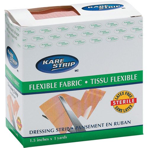 PIP Global Safety FAEDS15X1 Dynamic Elastic Dressing Bandage, Rectangular/Square, 36", Fabric, Non-Sterile