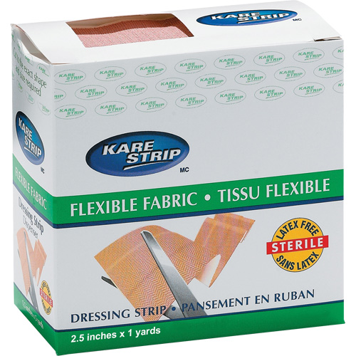PIP Global Safety FAEDS25X1 Dynamic Elastic Dressing Bandage, Rectangular/Square, 36", Fabric, Non-Sterile