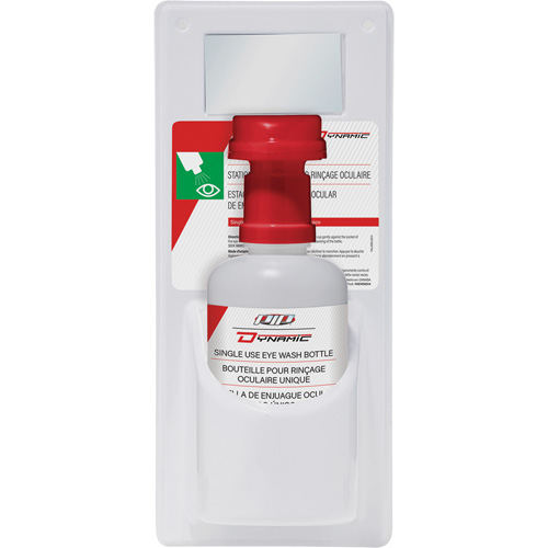 PIP Global Safety FAEWS6514F Douche oculaire &agrave; utilisation unique avec solution isotonique Dynamic, Simple