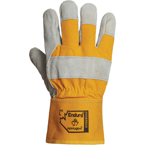 Superior Glove Works Ltd. 66BRBOA-XL Gants d'ajusteur pour l'hiver Endura, T-Grand, Paume en Cuir refendu, Doublure en Boa