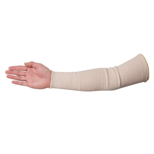PIP Global Safety CS-2-18-N North&reg; Sleeve, 18", Cotton, Beige