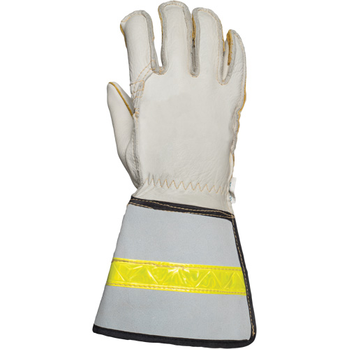 Gants Laurentide F5456-M Linemans Glove, Medium, Grain Cowhide Palm