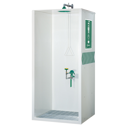 Haws 8605WC Cabine de douche et douche oculaire/faciale