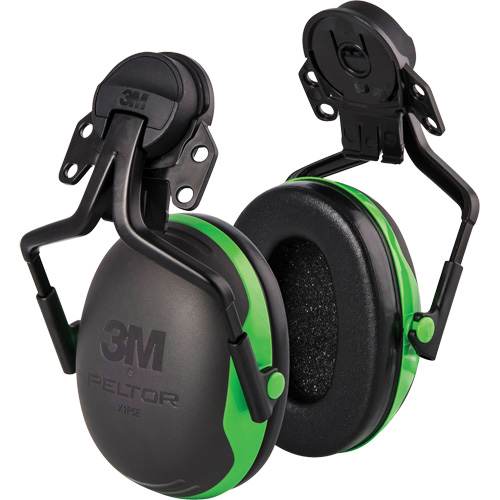 3M X1P5E Peltor Electrically Insulated Earmuffs, Cap Mount, 21 NRR dB
