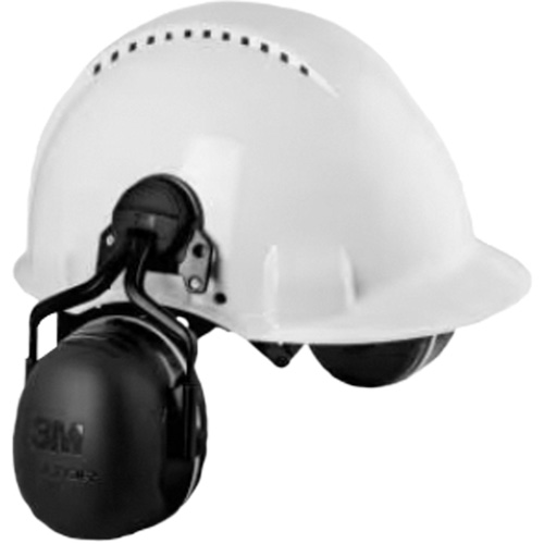 3M X5P5E Peltor Electrically Insulated Earmuffs, Cap Mount, 31 NRR dB