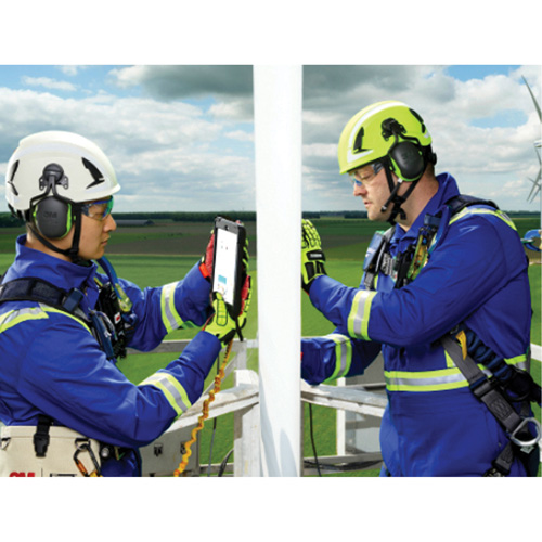 3M X5P5E Peltor Electrically Insulated Earmuffs, Cap Mount, 31 NRR dB