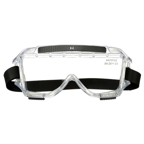 3M 40305-00000-10 Centurion Safety Splash Goggles, Clear Lens, Anti-Fog, Indirect Vent