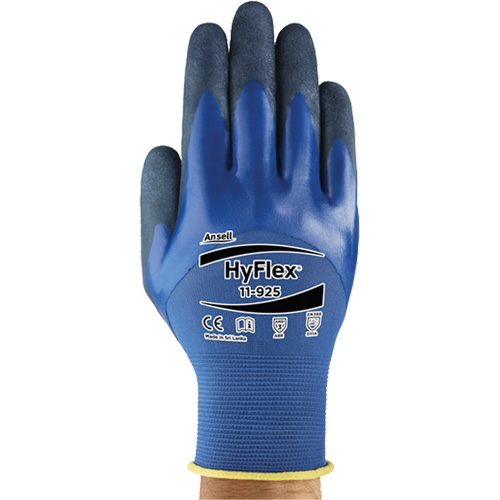 Ansell 11925060 Gants r&eacute;sistant aux coupures HyFlex 11-925, 6/T-petit, Calibre 18, Rev&ecirc;tement Nitrile, ASTM ANSI niveau A1/EN 388 niveau 1