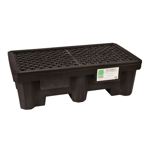 Ultratech 2505 Spill Pallet P2 Economy Model, 66 US gal. Spill Capacity, 53" x 29" x 16.5"