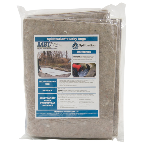  SGC499 Tapis Husky Spilltration, 32" la x 4' lo, Lourd