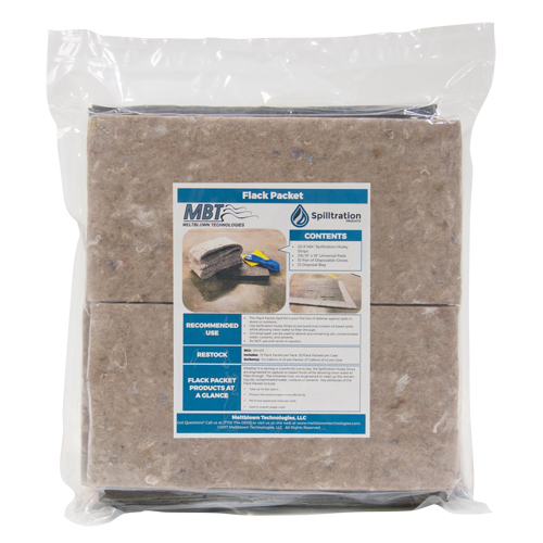  SGC507 Flack Pack Spill Kits, Oil Only, Bag, 27 US gal. Absorbancy