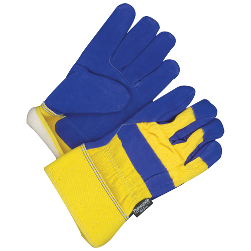 Bob Dale Gloves 30-9-473TFL Fitter Gloves, One Size, Grain Cowhide Palm, Thinsulate Inner Lining