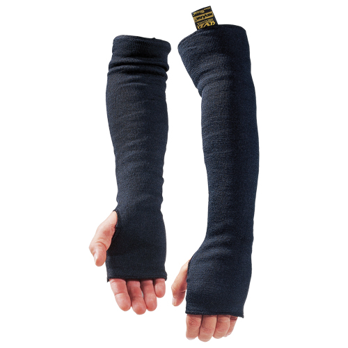 Mechanix Wear MHS-05-500 Manchettes r&eacute;sistantes &agrave; la chaleur, 18", Kevlar, Noir