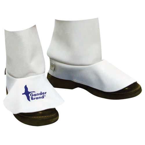 Bob Dale Gloves 64-1-SP-6 Welding Spats, 6" L, Pearl Grey