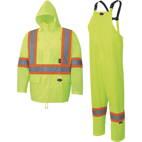 Pioneer V1080360-XL 5619 Habit de pluie Oxford 150D, Polyester, T-Grand, Jaune lime