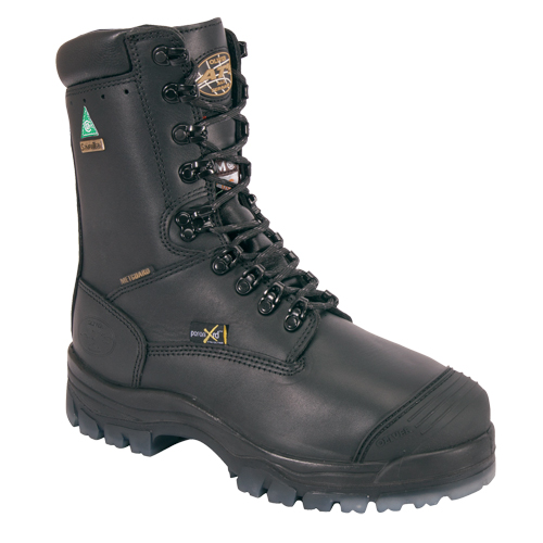 PIP Global Safety 45680CS-BLK-070 Bottes de travail isothermes North Oliver s&eacute;rie 45, Cuir, Semelle R&eacute;sistant aux perforations, Pointure 7