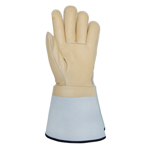 Akka SN168DT-5-M Lineman's Gloves, Medium, Grain Cowhide Palm, Thinsulate Inner Lining