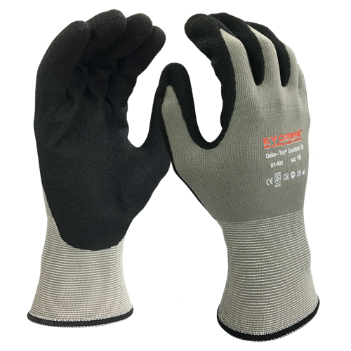 BCL Glove Ltd KYO-300-11 Gants r&eacute;sistants aux coupures Akka, Taille 11, Calibre 13, Rev&ecirc;tement Mousse de nitrile, Enveloppe en Kyorene, ANSI/ISEA 105 niveau 3/EN 388 niveau C