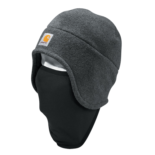 Carhartt A202-CHH Chapeau 2-en-1, Polyester, Gris