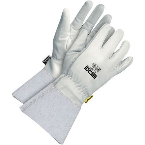 Bob Dale Gloves 20-9-1605-X2L Gants pour conducteur isothermes r&eacute;sistant aux coupures, 2T-Grand, Paume en Cuir fleur de ch&egrave;vre, Thinsulate