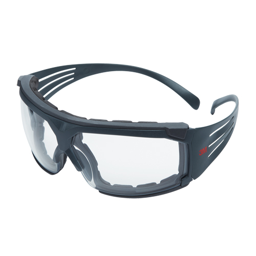 3M SF601SGAF-FM SecureFit 600 Series Safety Glasses with Gasket, Clear Lens, Anti-Fog, ANSI Z87+/Meets/Exceeds CSA Z94.3