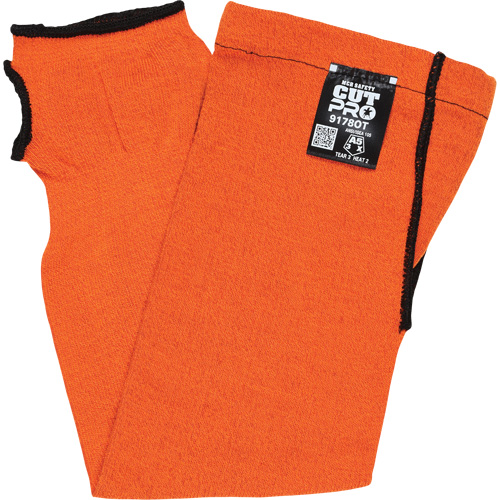 Mcr Safety 9178OT Memphis&reg; Sleeves, Kevlar&reg;, 18", ASTM ANSI Level A5, Orange
