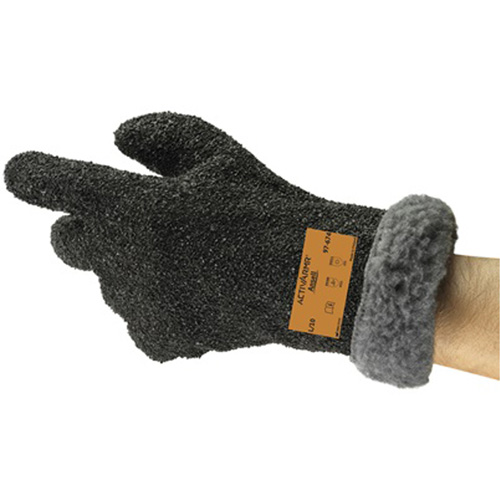 Ansell 97674120 ActivArmr&reg; 97-674 Extreme Cold Gloves, 12/3X-Large, PVC Coating, Cotton Shell