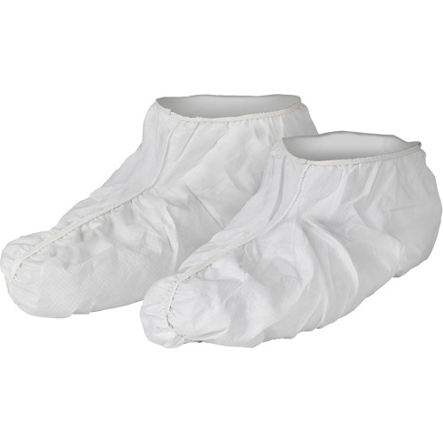 Ansell 27000 Couvre-chaussure KleenGuard A40, Taille unique, Microporeux, Blanc