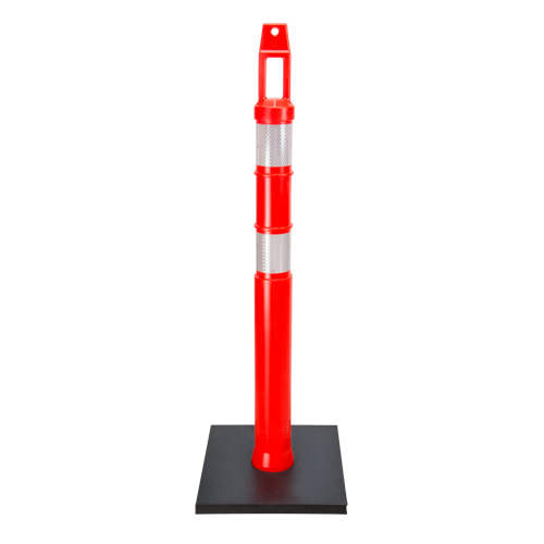 Produits de sécurité Zenith SGG105 Poteau d&eacute;lin&eacute;ateur de qualit&eacute; sup&eacute;rieure, 42" h, Orange