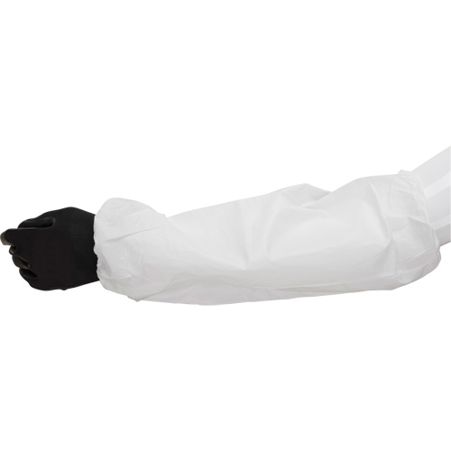 Produits de sécurité Zenith SGG328 Manchettes, Longueur de 18", Microporeux, Blanc