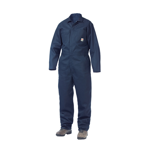 Tough Duck I06321-NY-3XL Unlined Coveralls, Men's, Navy Blue, Size 3X-Large