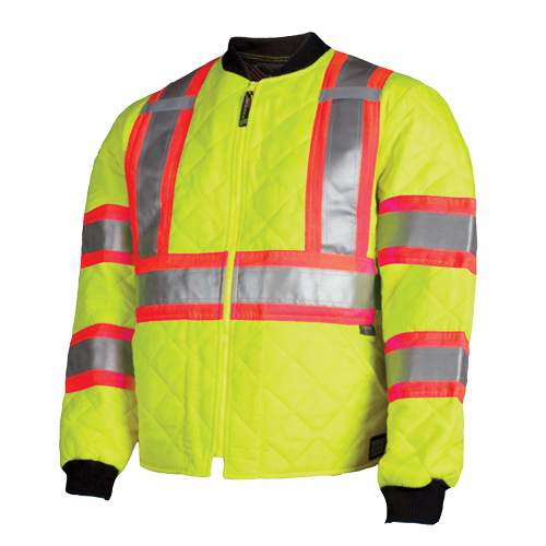 WORK KING SAFETY Quilted Safety Jacket SGH035 (S43221FLGR2XL) Shop