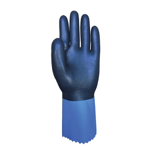 BCL Glove Ltd AK4BB-7S Gants enti&egrave;rement tremp&eacute;s et r&eacute;sistants aux produits chimiques Summitech, Taille Petit/7, 11,8" lo, Chloropr&egrave;ne, Doublure en Poly-coton, 59 mils