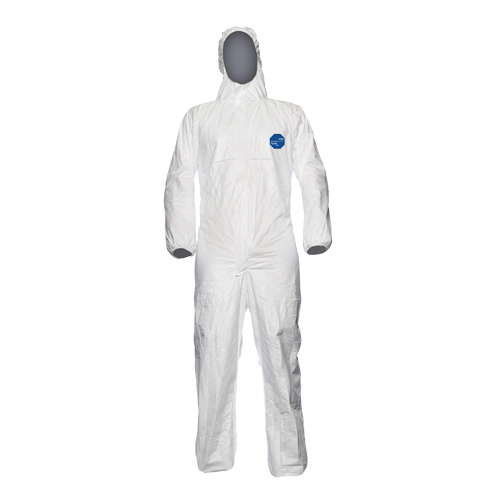 Dupont Personal Protection TY198S-XL Coveralls, X-Large, White, Tyvek&reg; 500