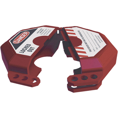 Accuform Signs KDD473 Stopout&reg; Valve Handle Lockout, Gate Type